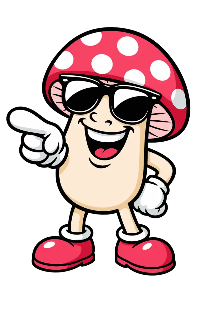 FreuDichPack Pilz zeigt auf dich